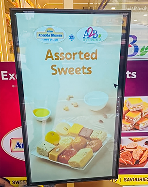 Digital display for combo offers in restaurant